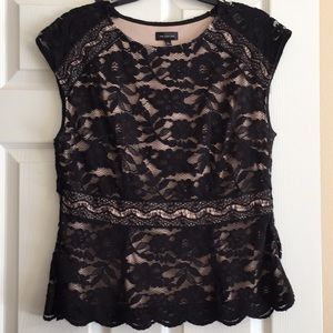 Black Lace Top